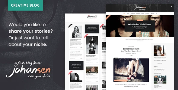 Johansen – Creative Niche Blog Theme