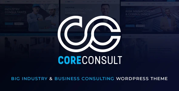 Coreconsult – Big Industry & Business Consulting WordPress Theme