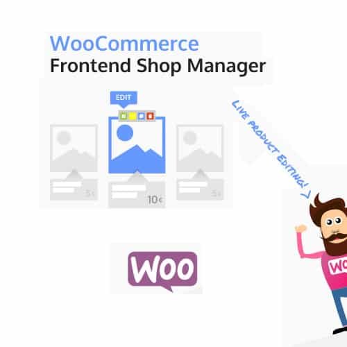 WooCommerce Frontend Manager PRODUCT HUB