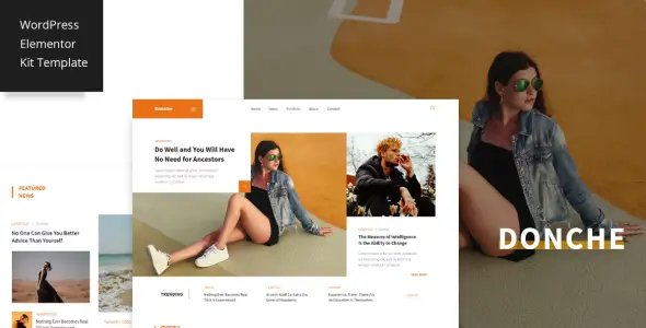 Donche – News & Magazine Template Kit