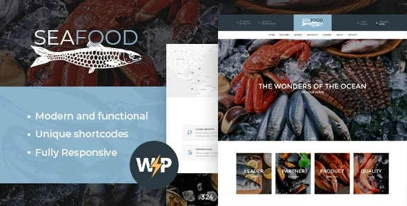 SeaFood Company – Fish Restaurant WordPress Theme