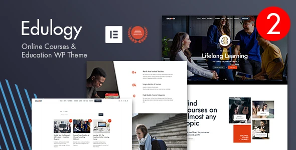 Edulogy – E-learning and Courses WordPress Theme