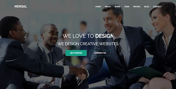 Mersal – One Page MultiPurpose WordPress Theme