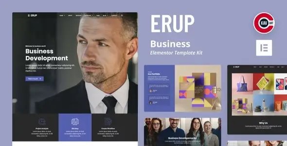 Erup – Business Elementor Template Kit