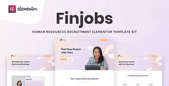 Finjobs – Human Resource Elementor Template Kit