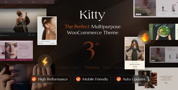 Kitty – Fashion Clothing, Furniture WordPress Theme