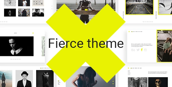 Fierce – Bold Photography WordPress Theme