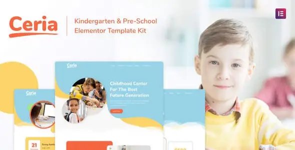 Ceria – Kindergarten & Pre-School Elementor Template Kit