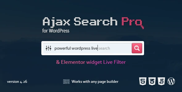 Ajax Search Pro – Live WordPress Search & Filter Plugin
