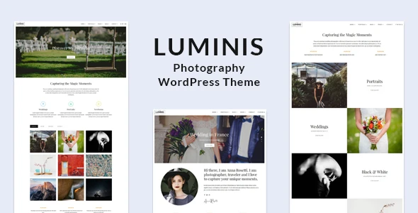 Luminis – Photography WordPress Theme for Wedding, Travel, Event Portfolios